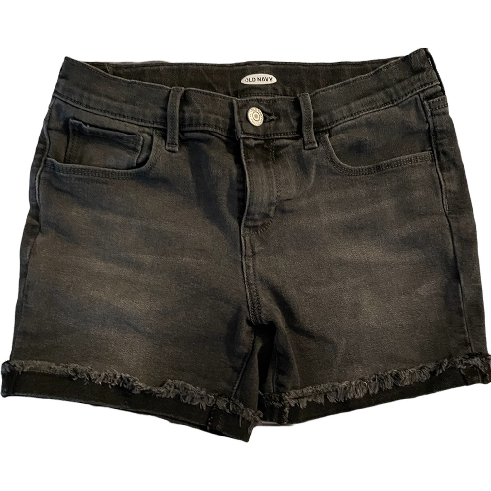 Old Navy frayed-Hem Jean Midi Short for Girls